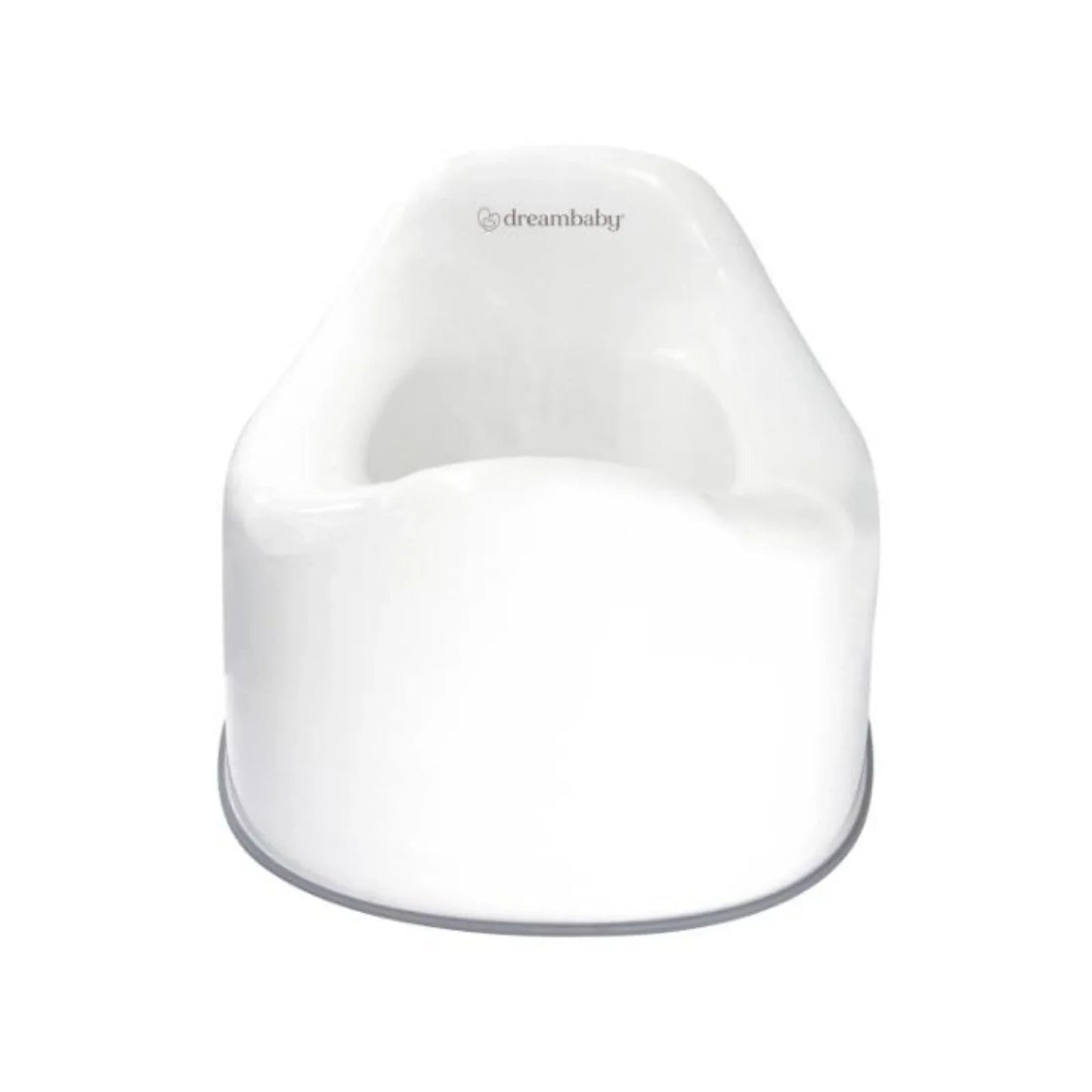 Deambaby First Stage Toddler Potty with Grey Trim - White - mezetto ebebek ebebek