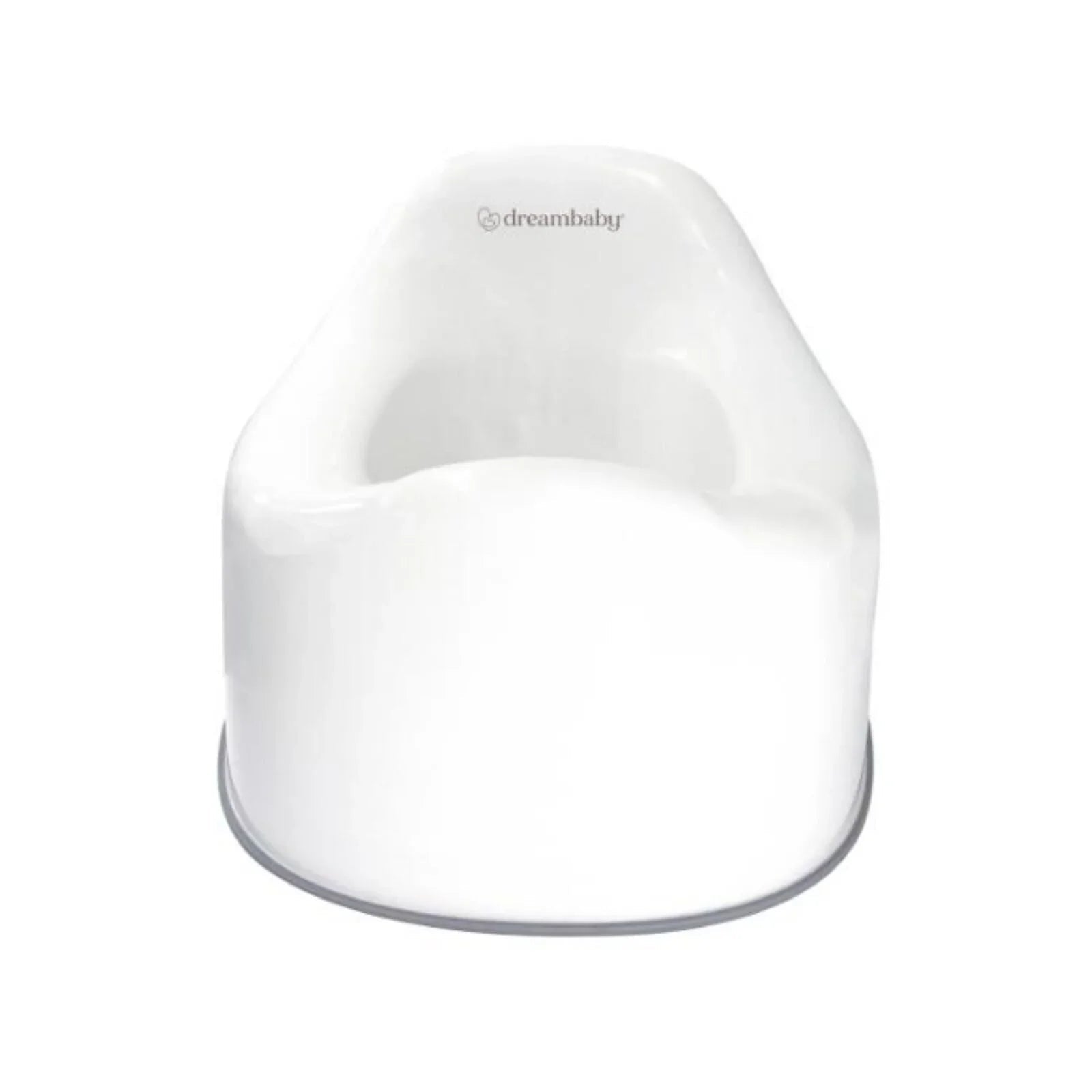 Deambaby First Stage Toddler Potty with Grey Trim - White - mezetto ebebek ebebek