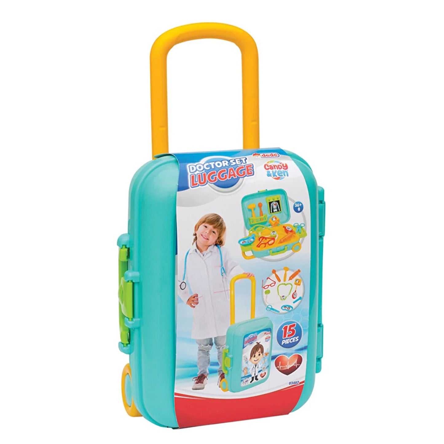 Dede Candy & Ken Doctor Set Luggage - mezetto ebebek ebebek