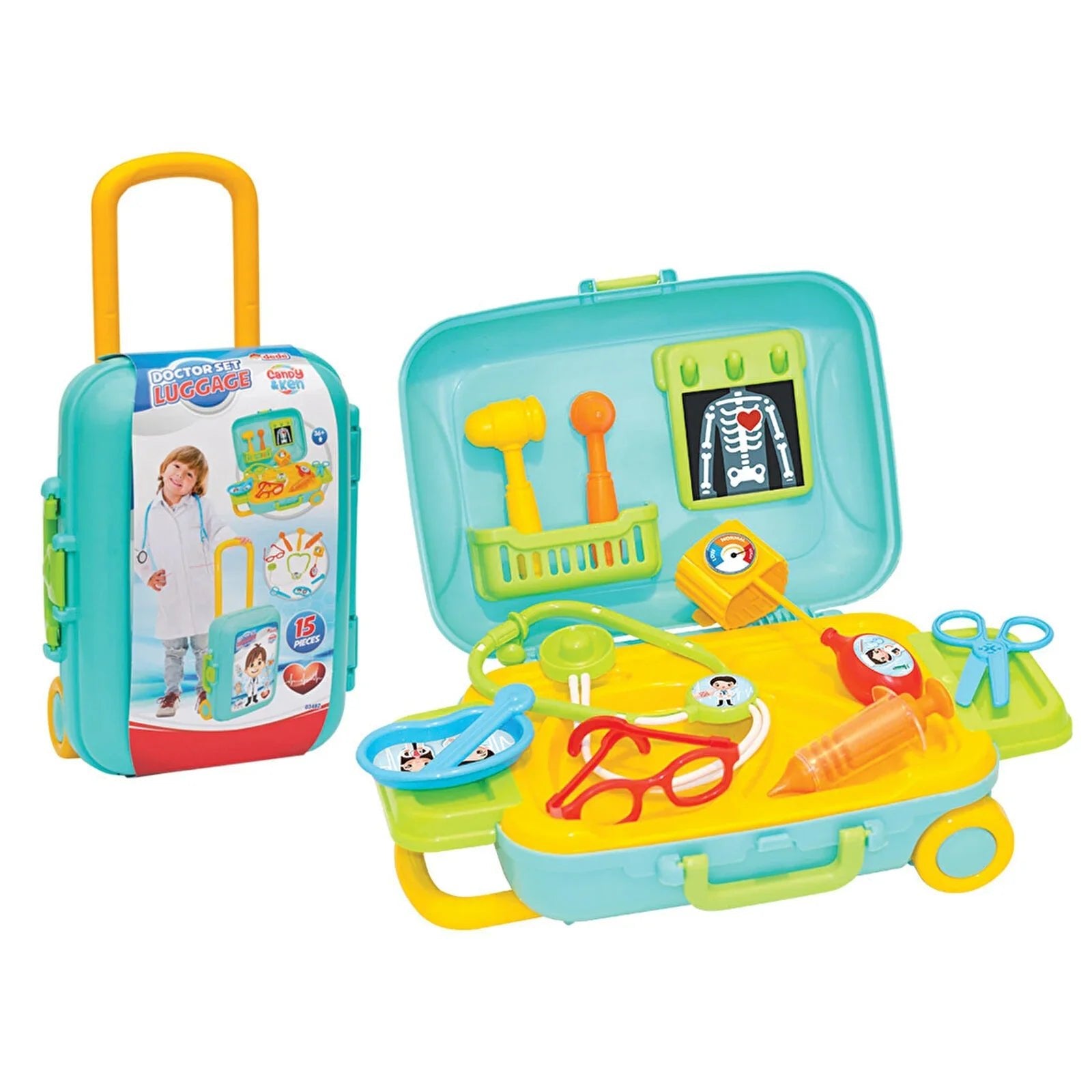 Dede Candy & Ken Doctor Set Luggage - mezetto ebebek ebebek