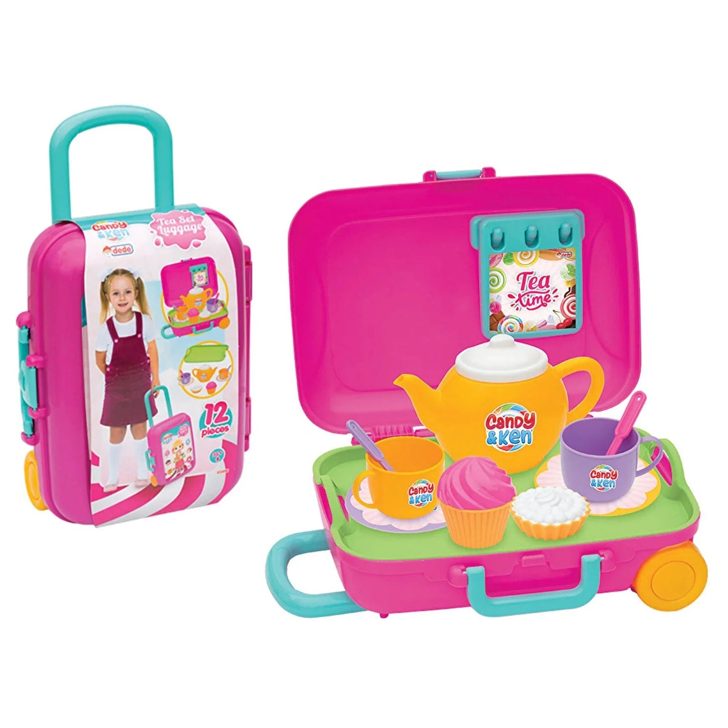 Dede Candy & Ken Tea Set Luggage - mezetto ebebek ebebek