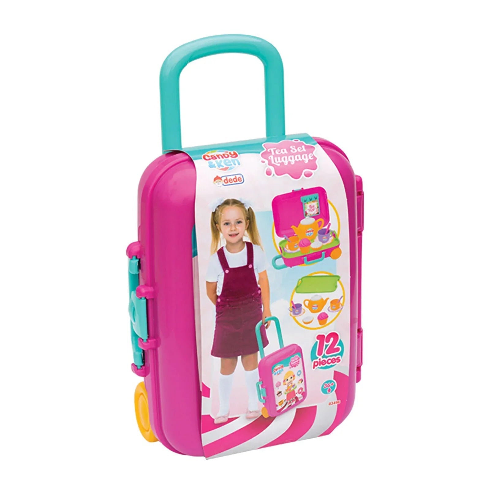 Dede Candy & Ken Tea Set Luggage - mezetto ebebek ebebek