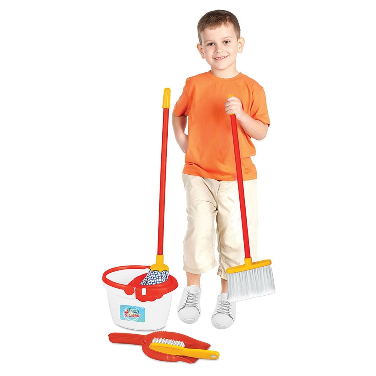 Dede Cleaning Trolley 9 pcs - mezetto ebebek ebebek