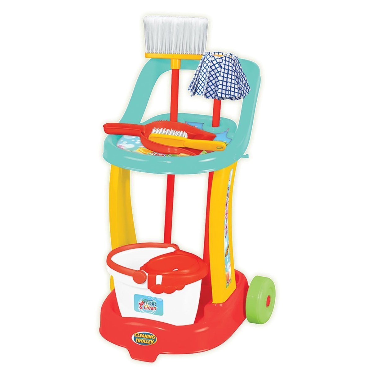 Dede Cleaning Trolley 9 pcs - mezetto ebebek ebebek
