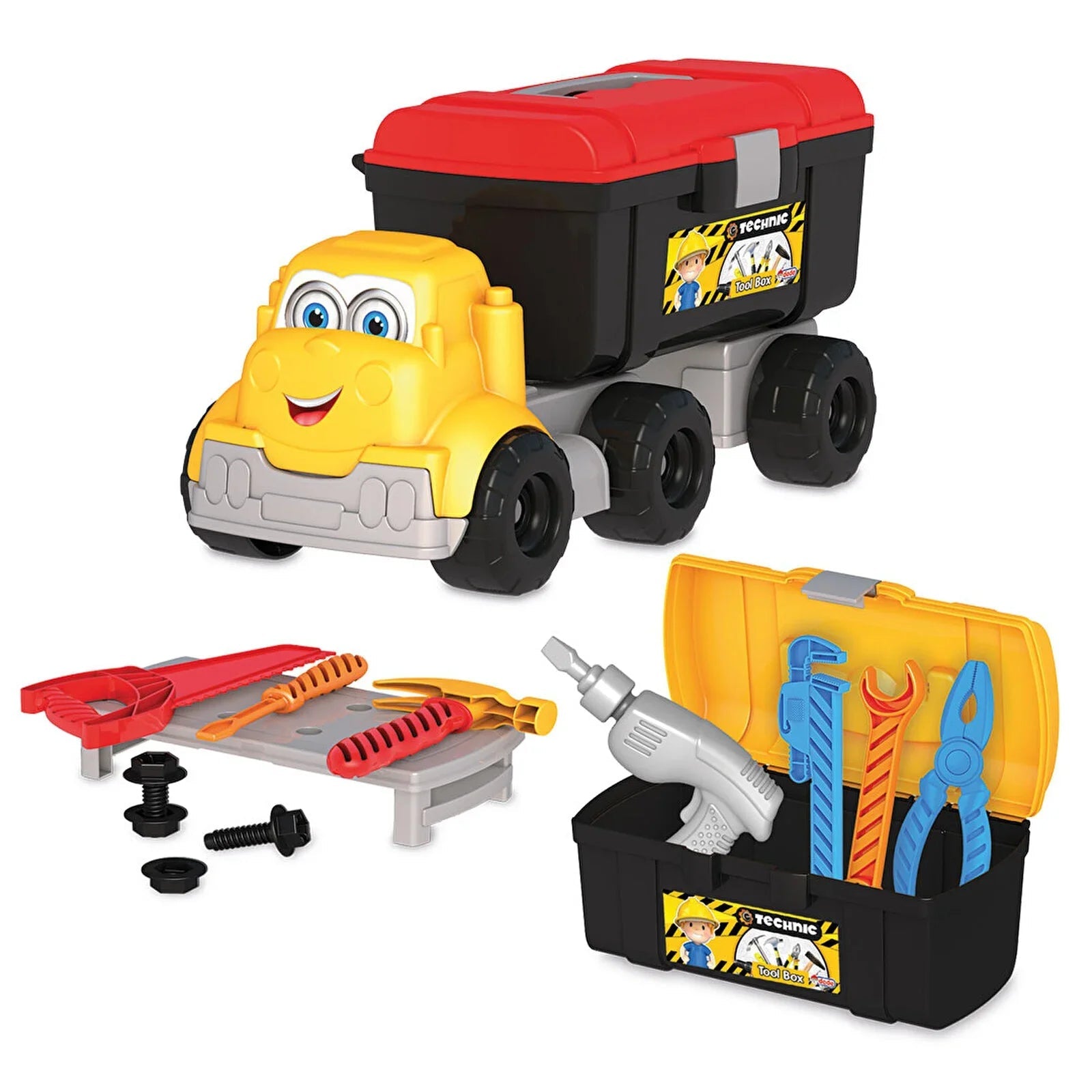 Dede Technic Tool Set Truck - mezetto ebebek ebebek