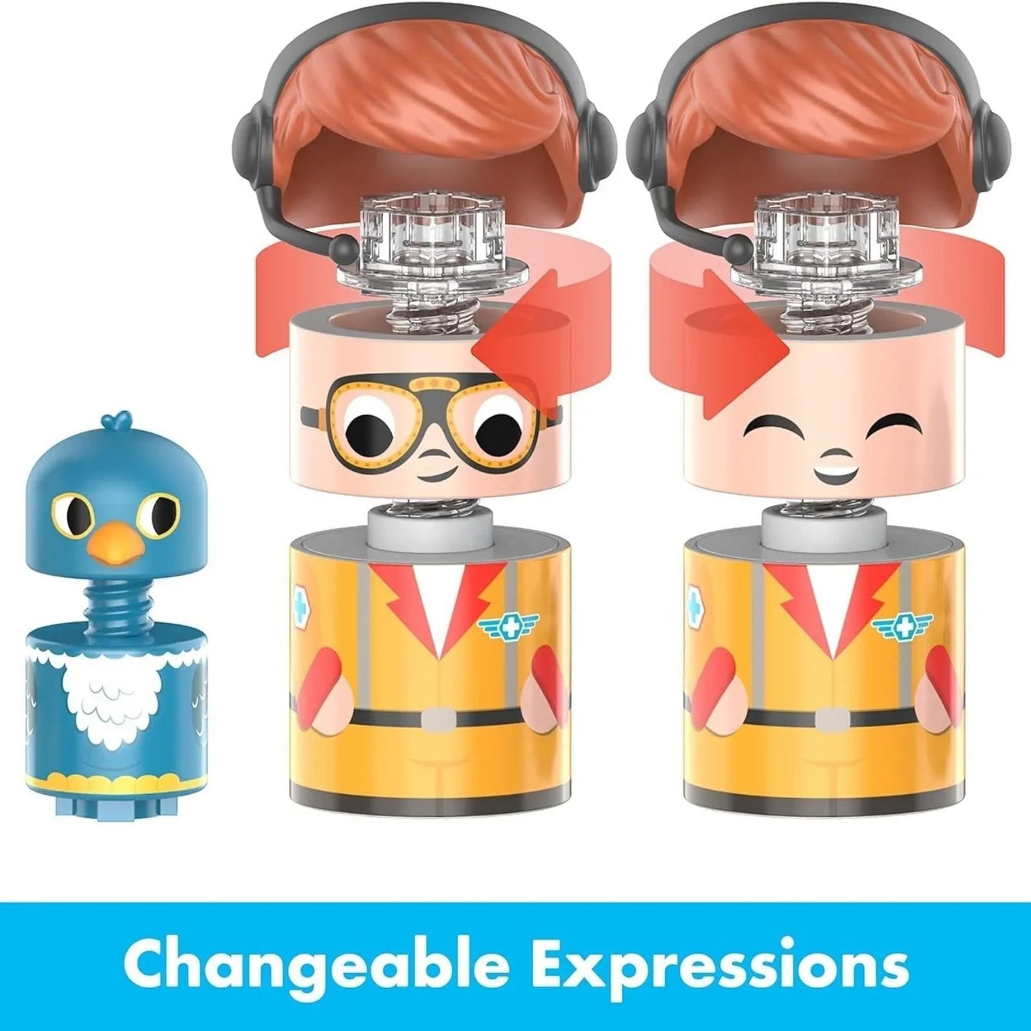 Design&Drill Bolt Buddies Police Helicopter - mezetto ebebek ebebek