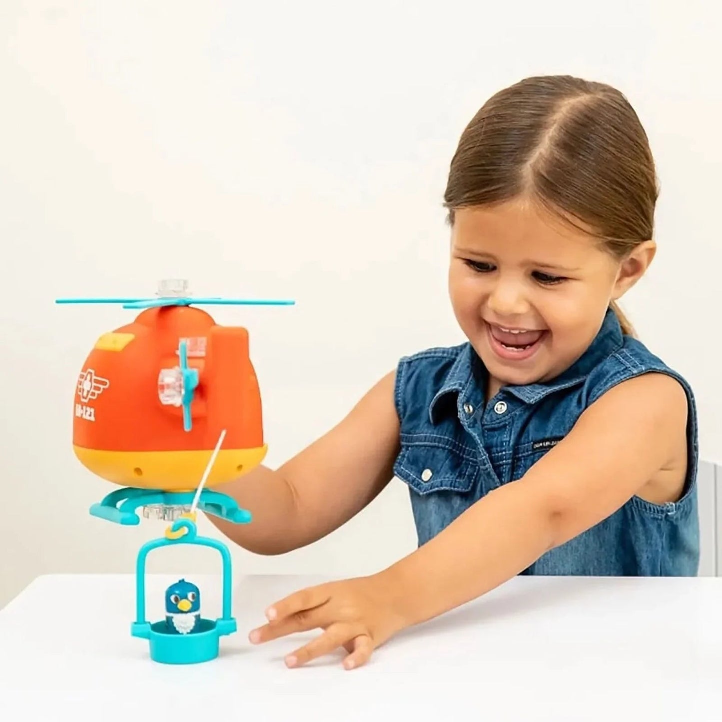 Design&Drill Bolt Buddies Police Helicopter - mezetto ebebek ebebek