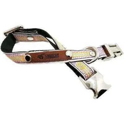 Designer Doggo Delight Set: Engraved Buckle Collar - mezetto