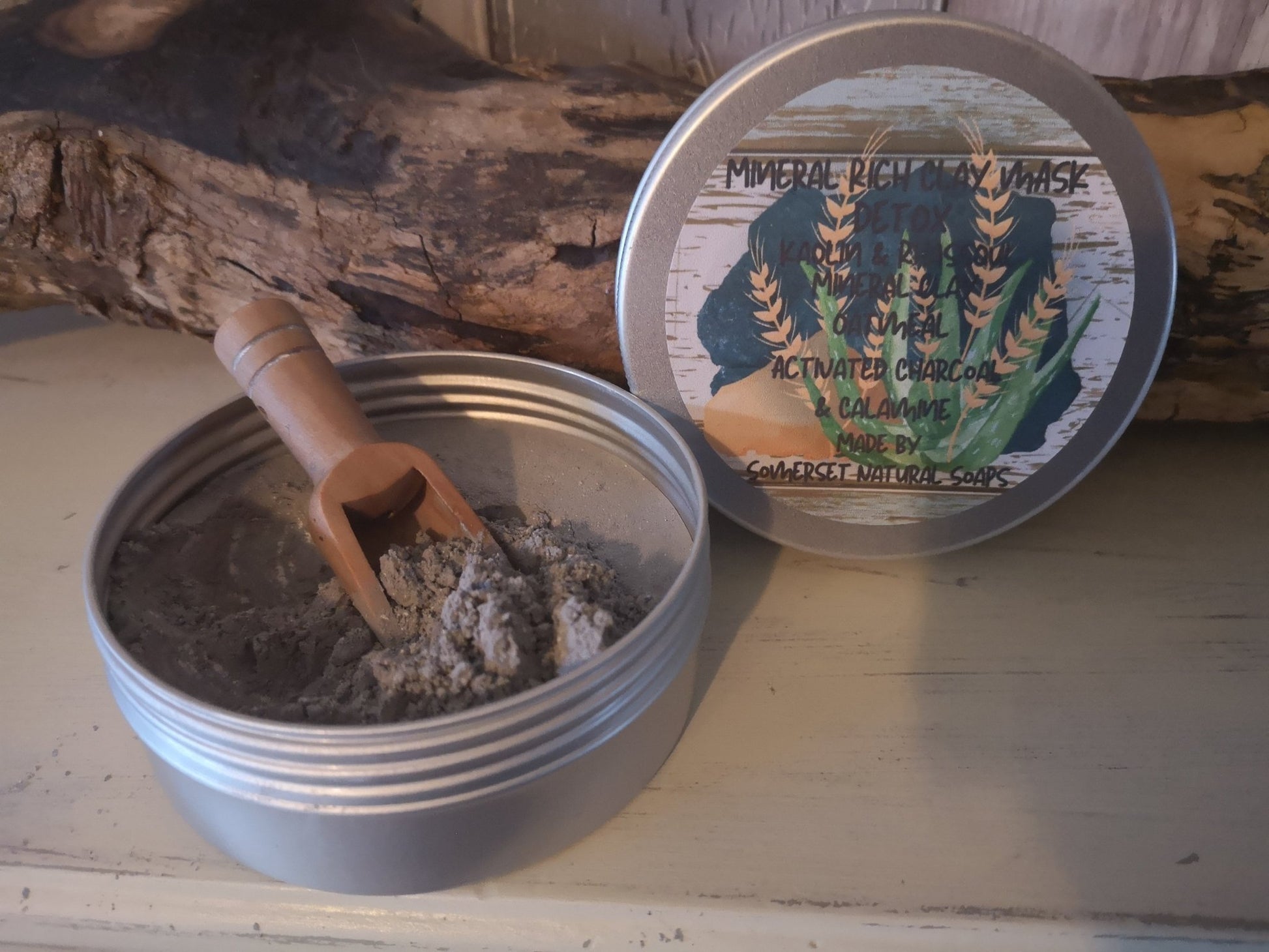 Detox Mineral Facial Mask - mezetto Shopify Collective Somerset Natural Soaps