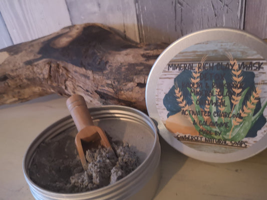 Detox Mineral Facial Mask - mezetto Shopify Collective Somerset Natural Soaps