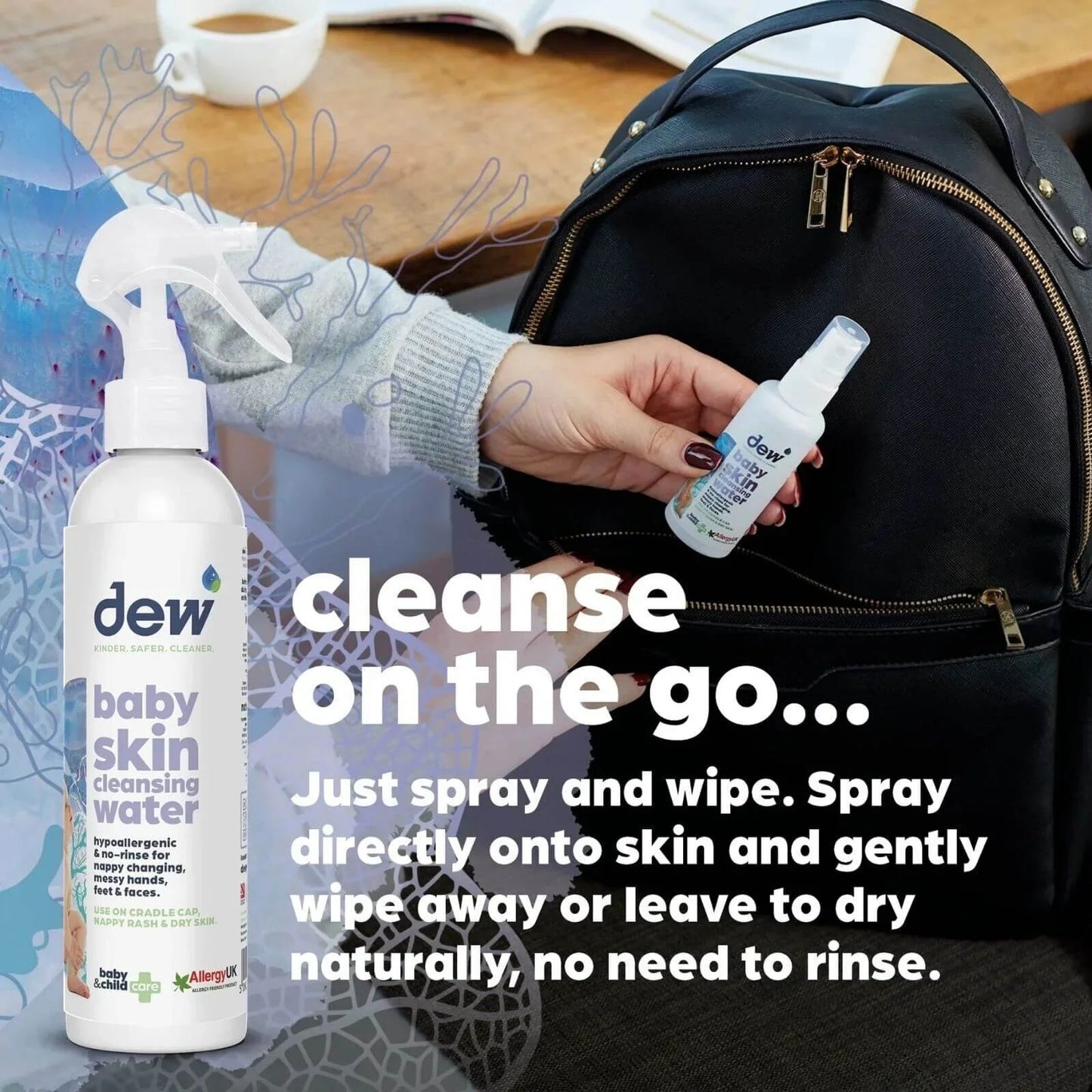 Dew Baby Skin Cleansing Water 500ml - mezetto ebebek ebebek