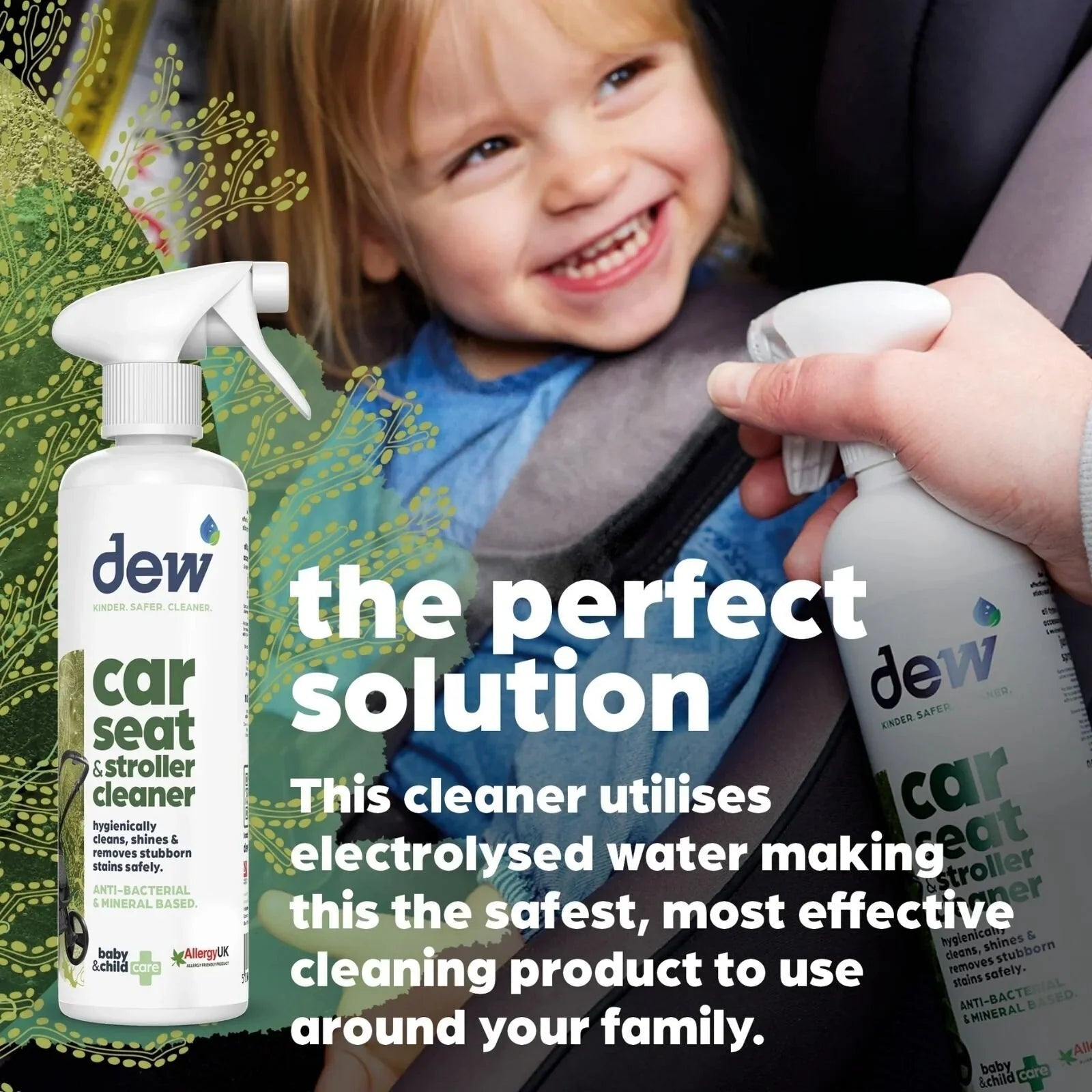 Dew Car Seat & Pushchair Cleaner 500ml - mezetto ebebek ebebek