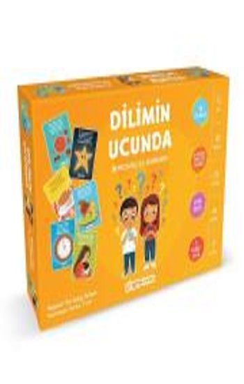 Dilimin Ucunda - Bilmecelerle İlk Kelimelerim - Bi Kutu Oyun Kitap