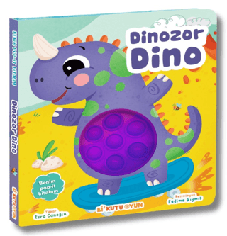 Dinozor Dino - Benim Pop - İt Kitabım - Bi Kutu Oyun Kitap