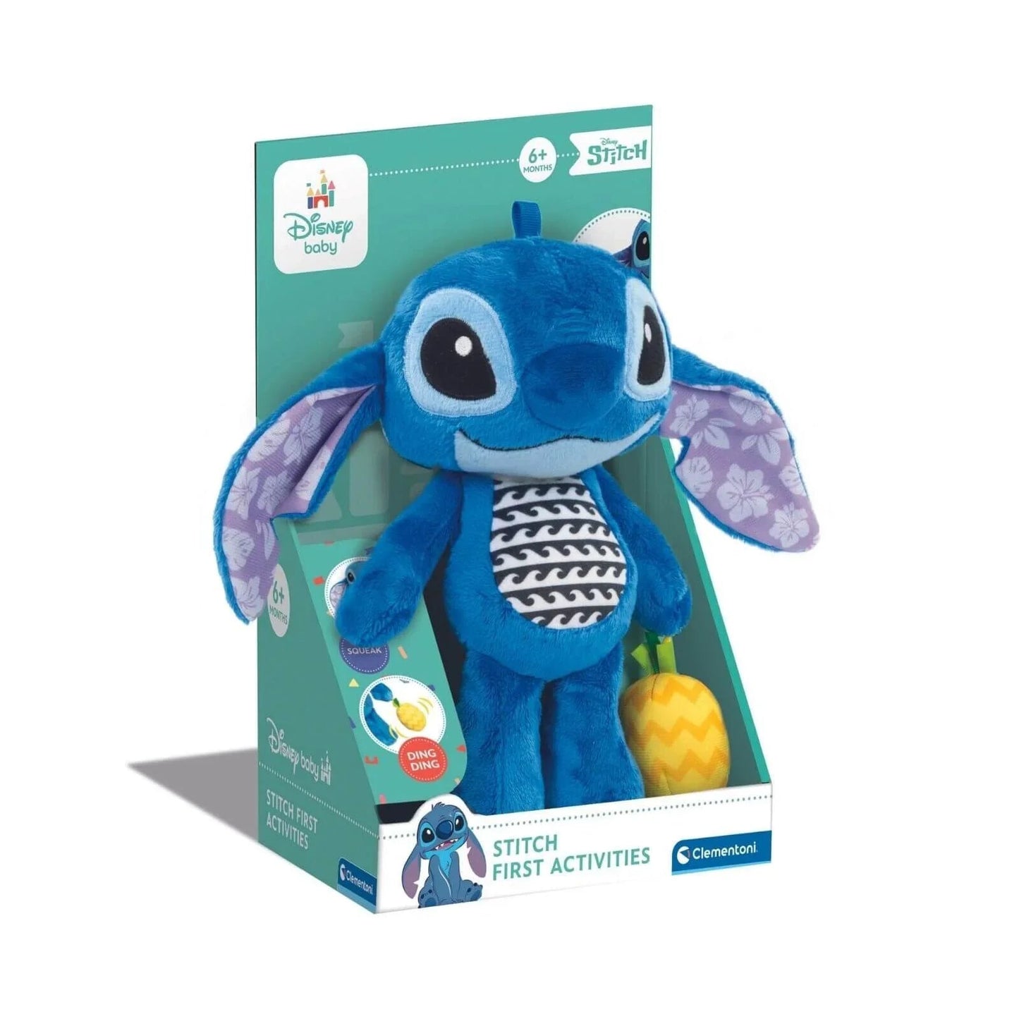 Disney Baby - Stitch Activity Plush - mezetto ebebek ebebek