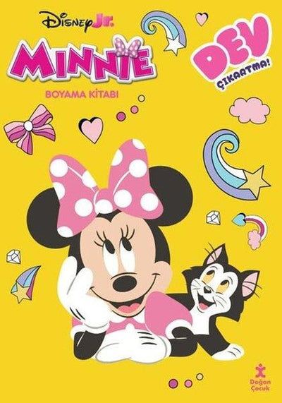 Disney Minnie - Dev Çıkartmalı Boyama Kitabı | Doğan Çocuk (İnce Kapak) - Doğan Çocuk Kitap