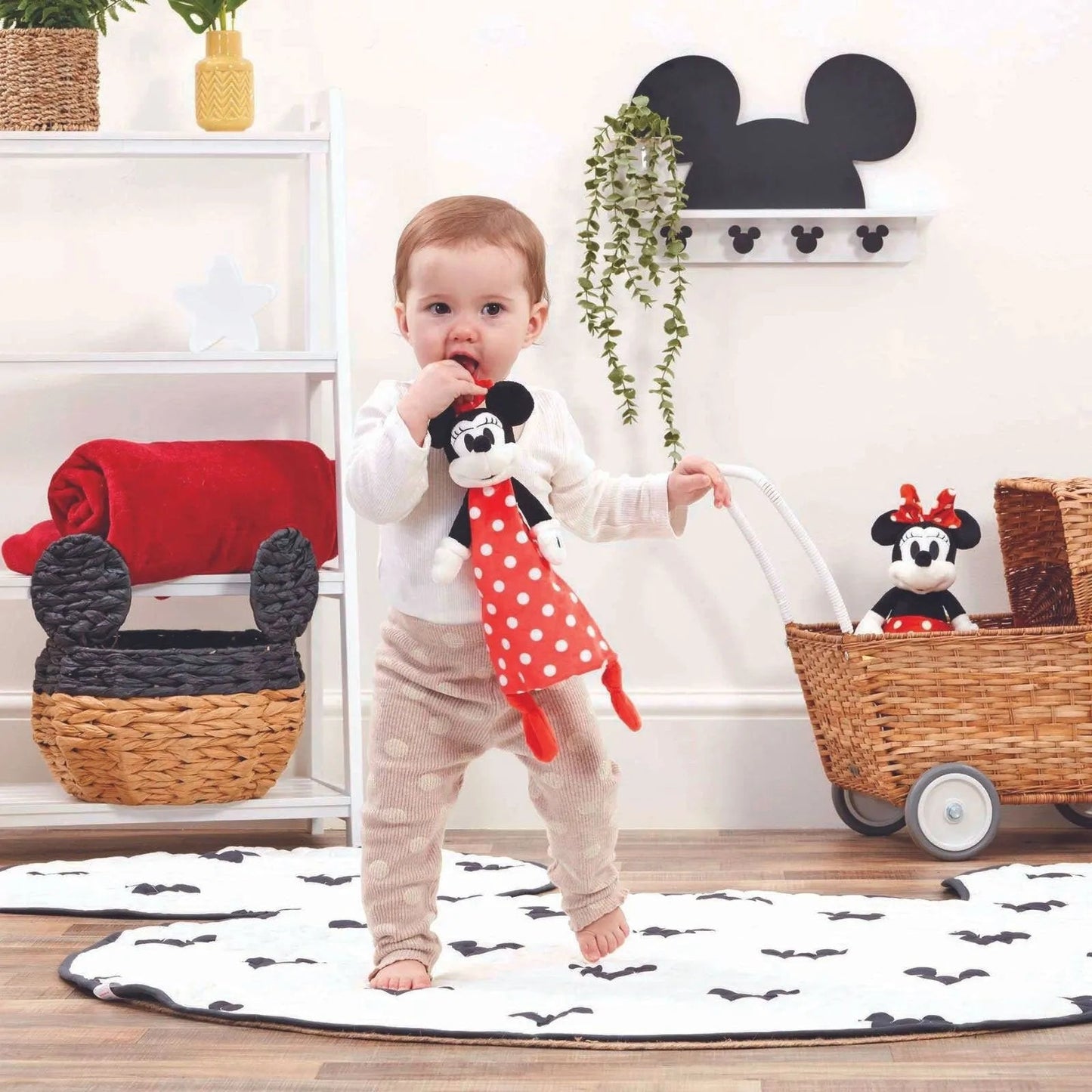 Disney Minnie Mouse & Friends Comfort Blanket - mezetto ebebek ebebek