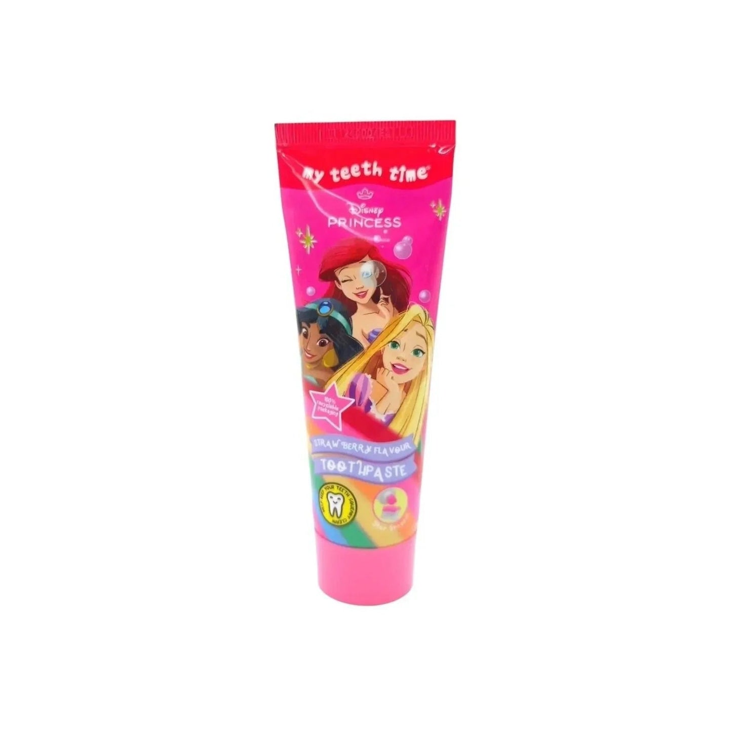 Disney Princess Strawberry Flavour Toothpaste 75ml - mezetto ebebek ebebek