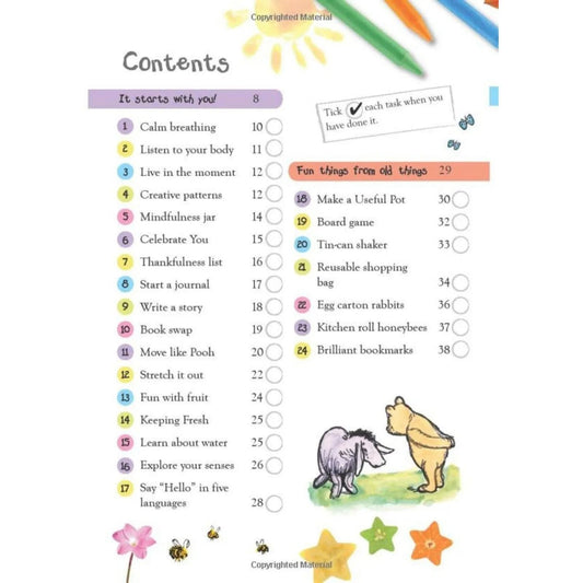 Disney Winnie the Pooh: 50 Things to Make the World a Better Place - mezetto ebebek ebebek