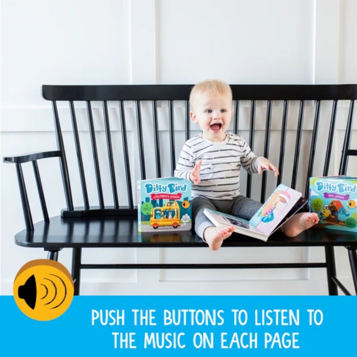 Ditty Bird Action Songs Book - mezetto ebebek ebebek