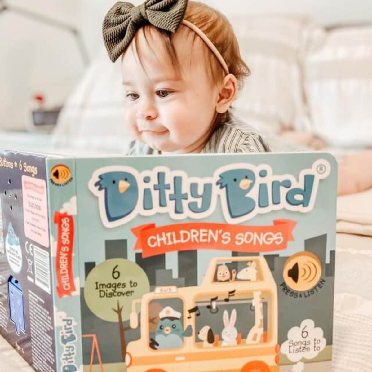 Ditty Bird Children's Songs Book - mezetto ebebek ebebek