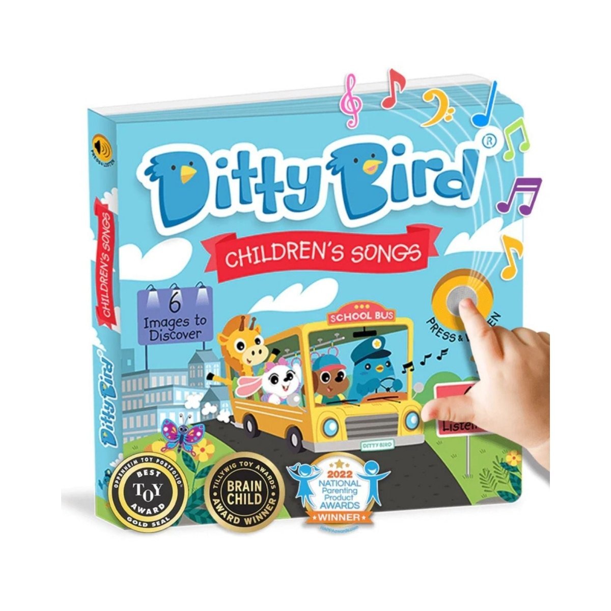 Ditty Bird Children's Songs Book - mezetto ebebek ebebek