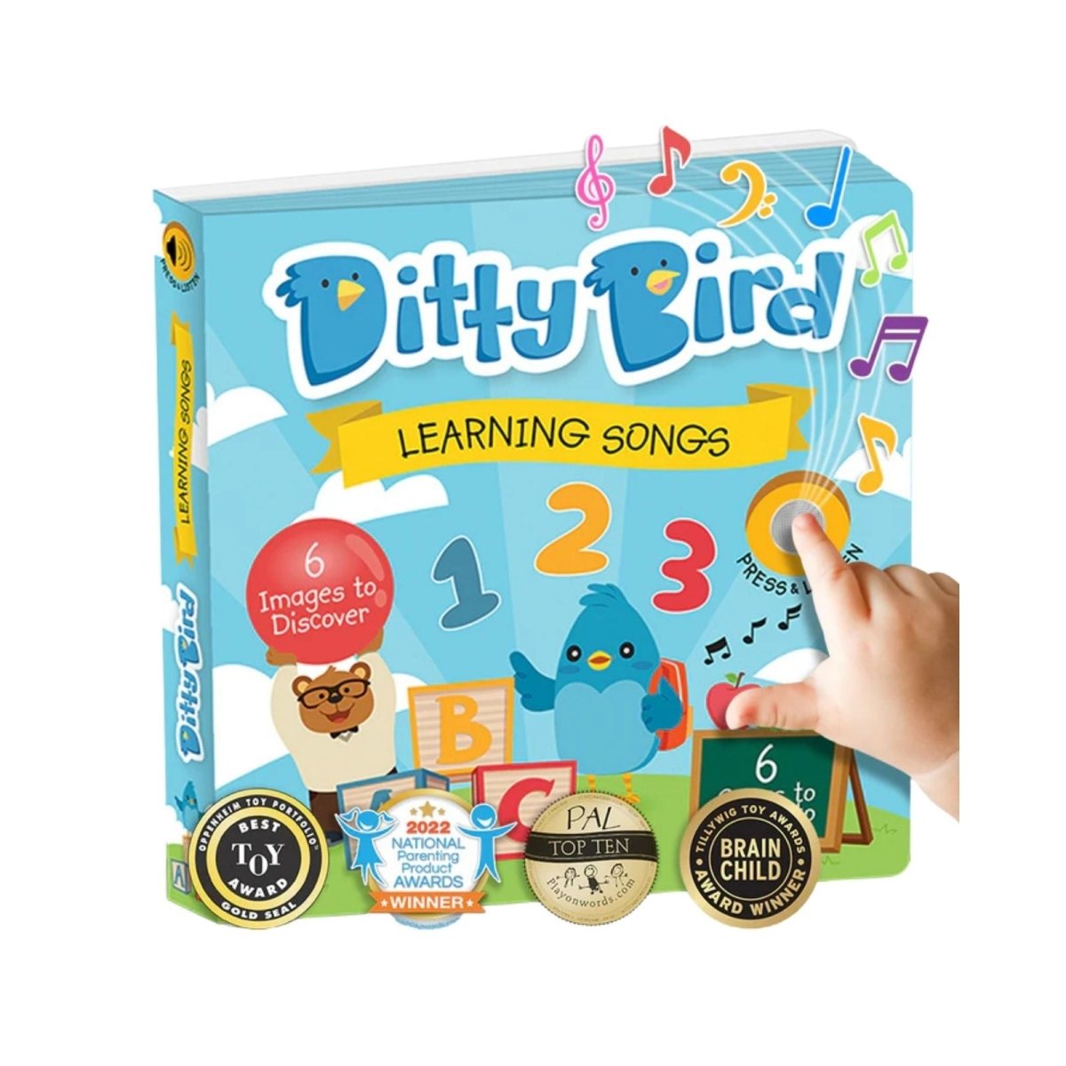 Ditty Bird Learning Songs Book - mezetto ebebek ebebek