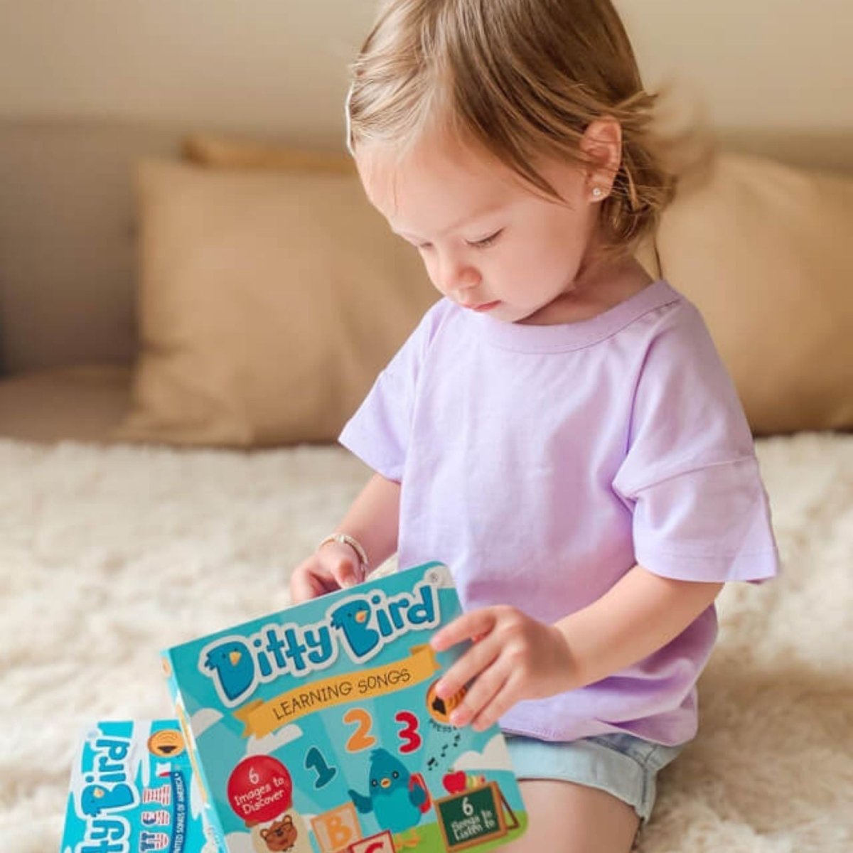 Ditty Bird Learning Songs Book - mezetto ebebek ebebek