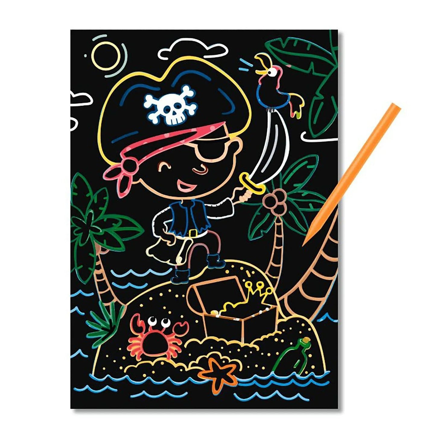 Dodo Scratch Card Pirate - mezetto ebebek ebebek