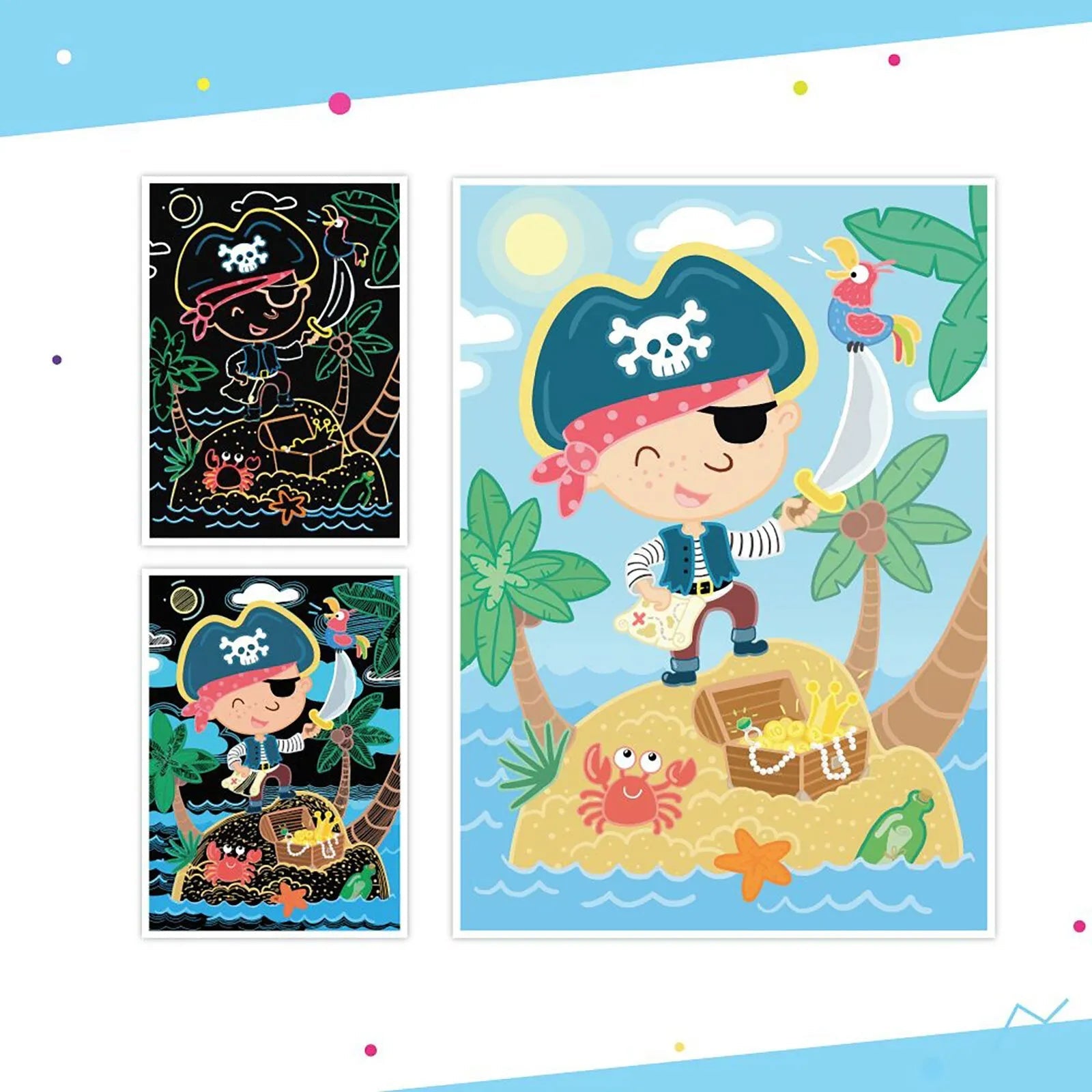 Dodo Scratch Card Pirate - mezetto ebebek ebebek