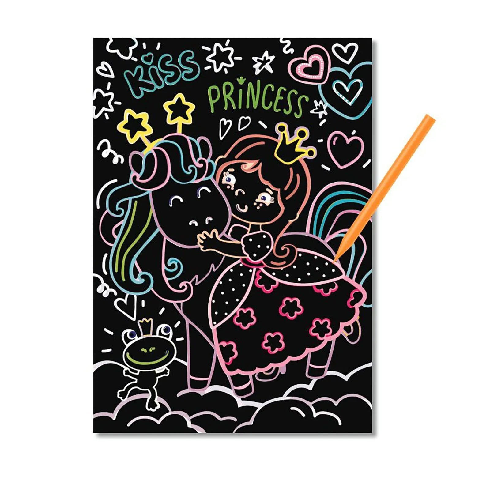 Dodo Scratch Card Princess - mezetto ebebek ebebek