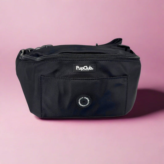 Dog Walking Bum Bag - Black - mezetto PupClub Couture PupClub Couture