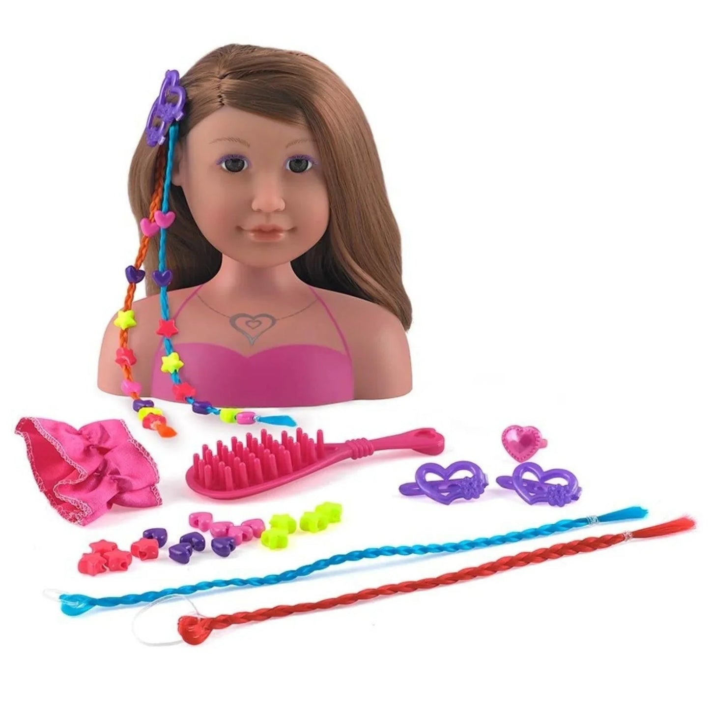 Dollsworld Ashley Styling Head - mezetto ebebek ebebek