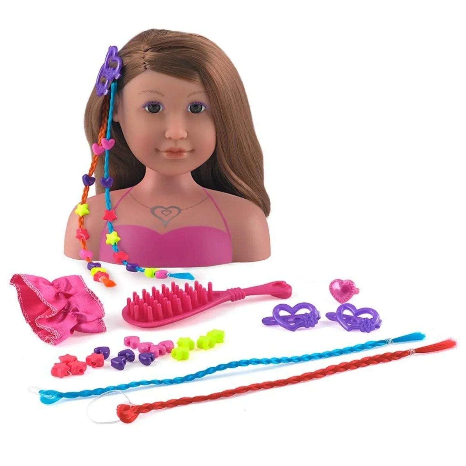 Dollsworld Ashley Styling Head - mezetto ebebek ebebek