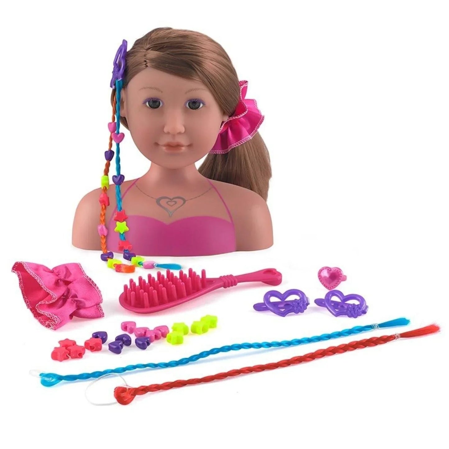 Dollsworld Ashley Styling Head - mezetto ebebek ebebek