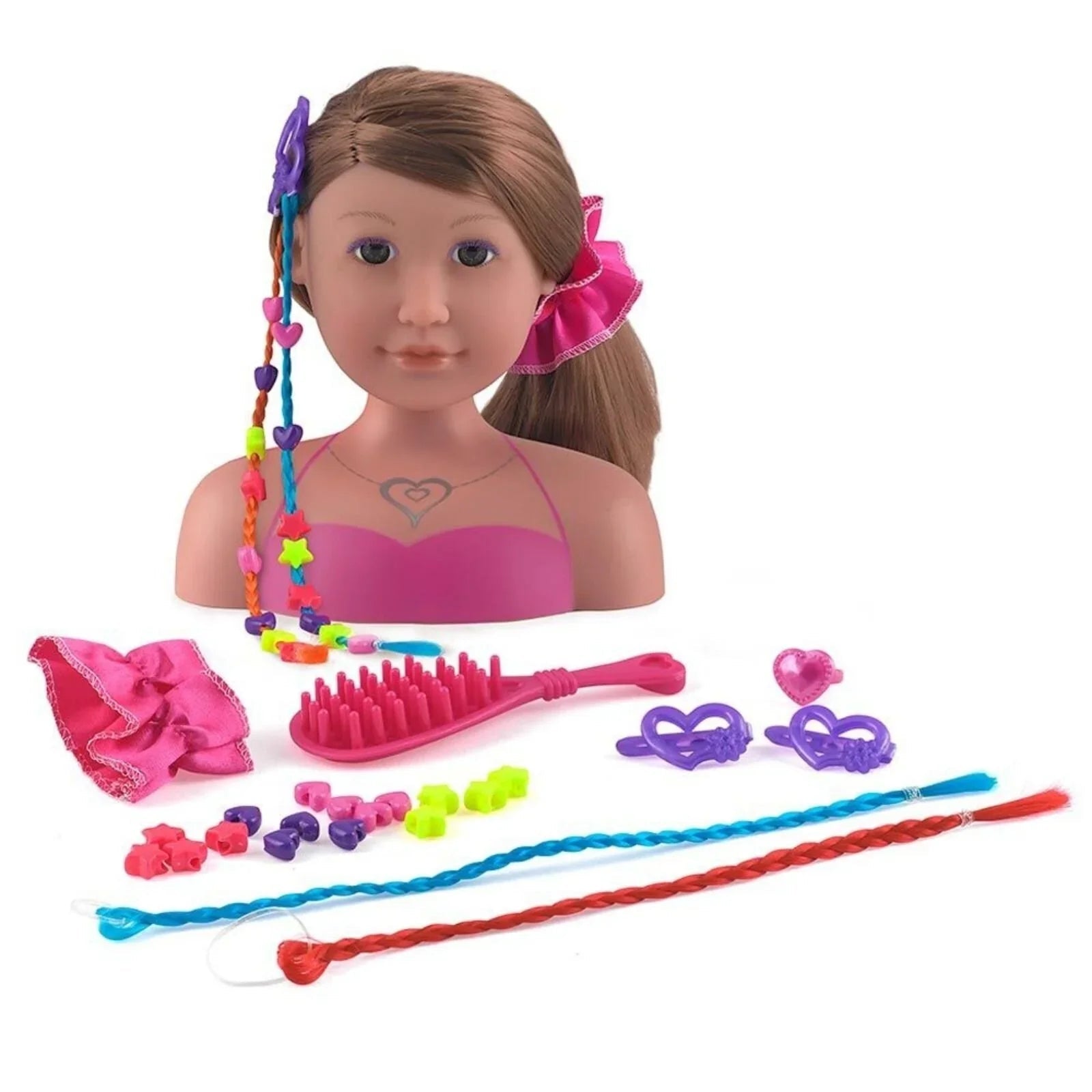 Dollsworld Ashley Styling Head - mezetto ebebek ebebek