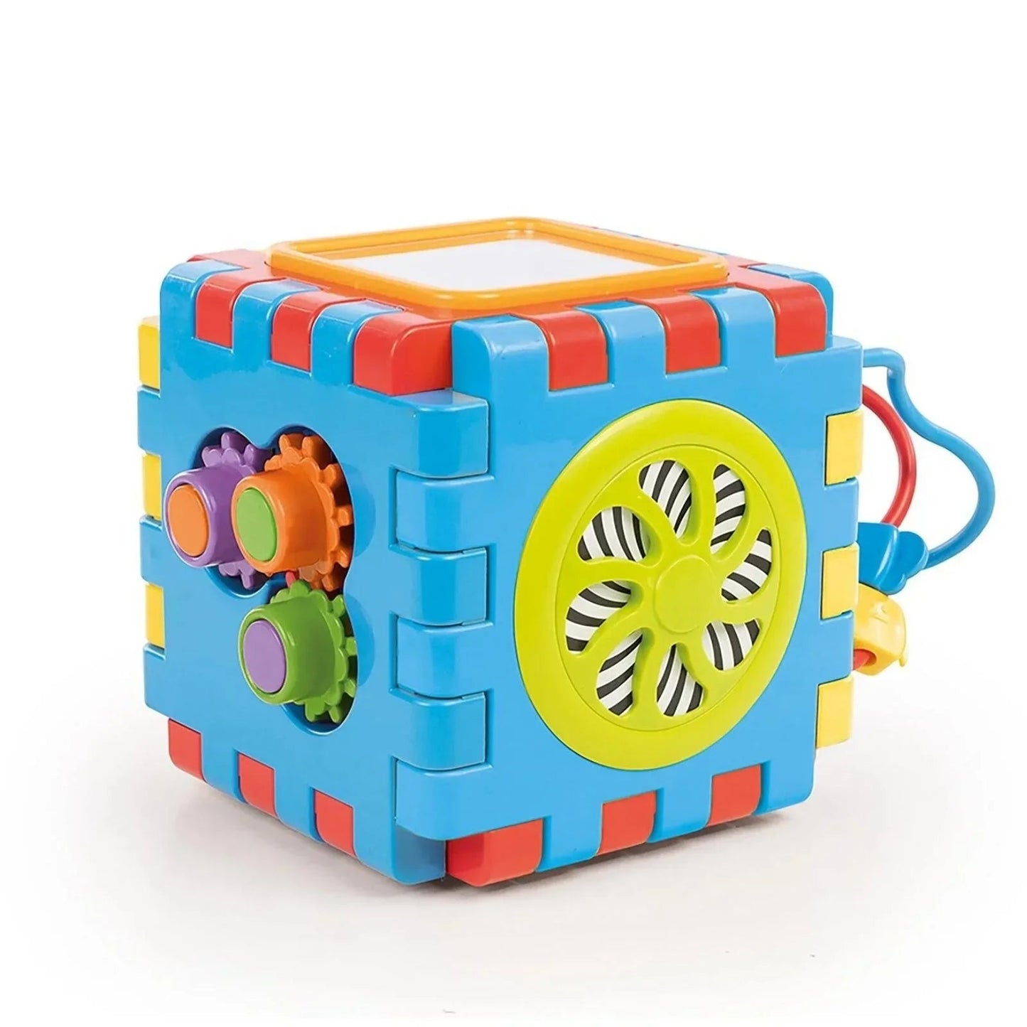 Dolu 2 - in - 1 Educational Cube And Puzzle - mezetto ebebek ebebek