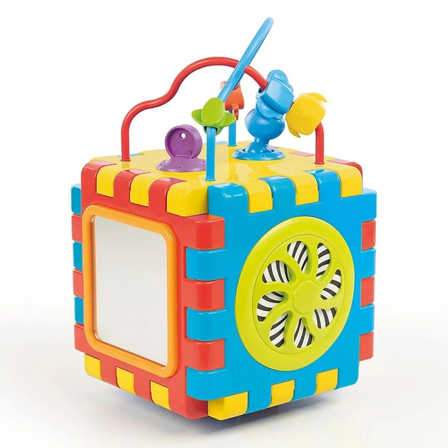 Dolu 2 - in - 1 Educational Cube And Puzzle - mezetto ebebek ebebek
