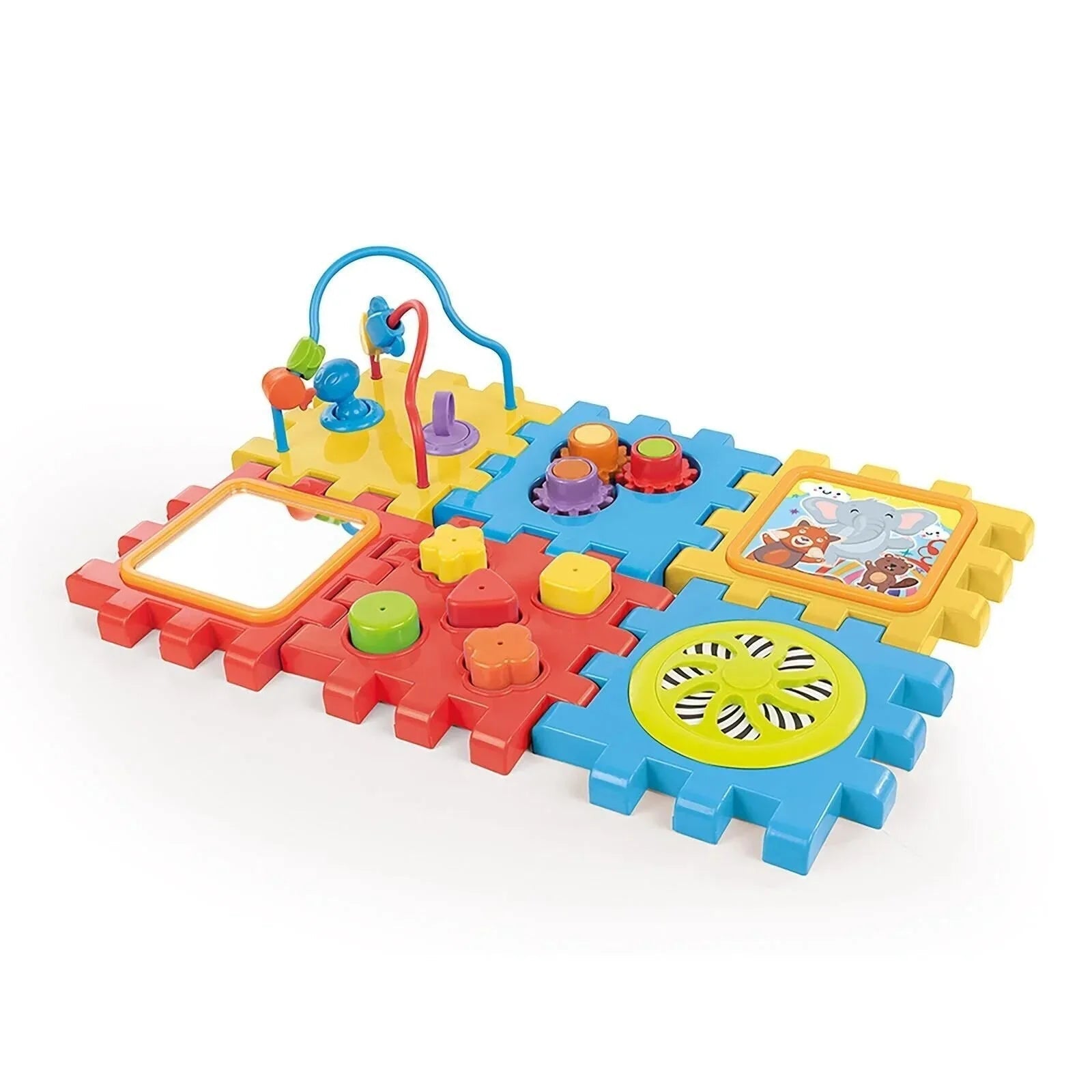 Dolu 2 - in - 1 Educational Cube And Puzzle - mezetto ebebek ebebek
