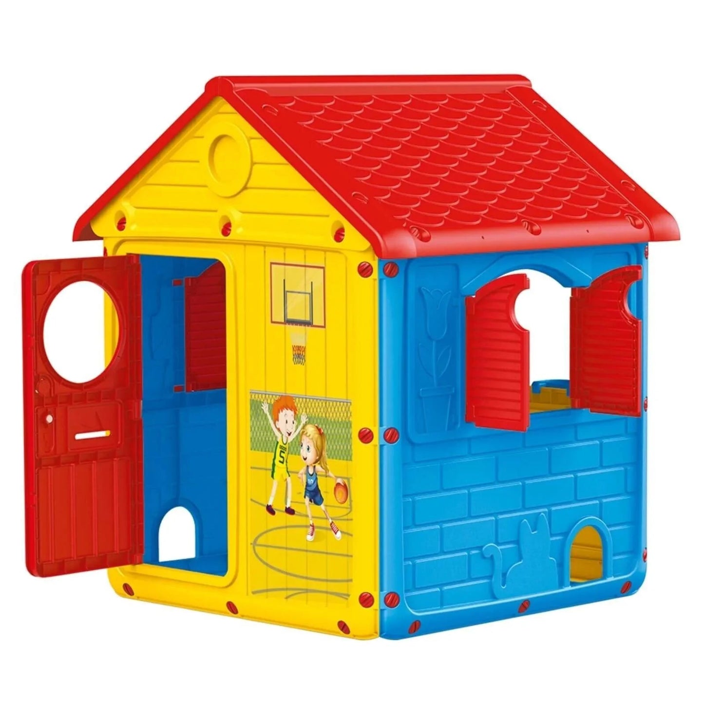 Dolu City Play House 125x100x104cm - mezetto ebebek ebebek