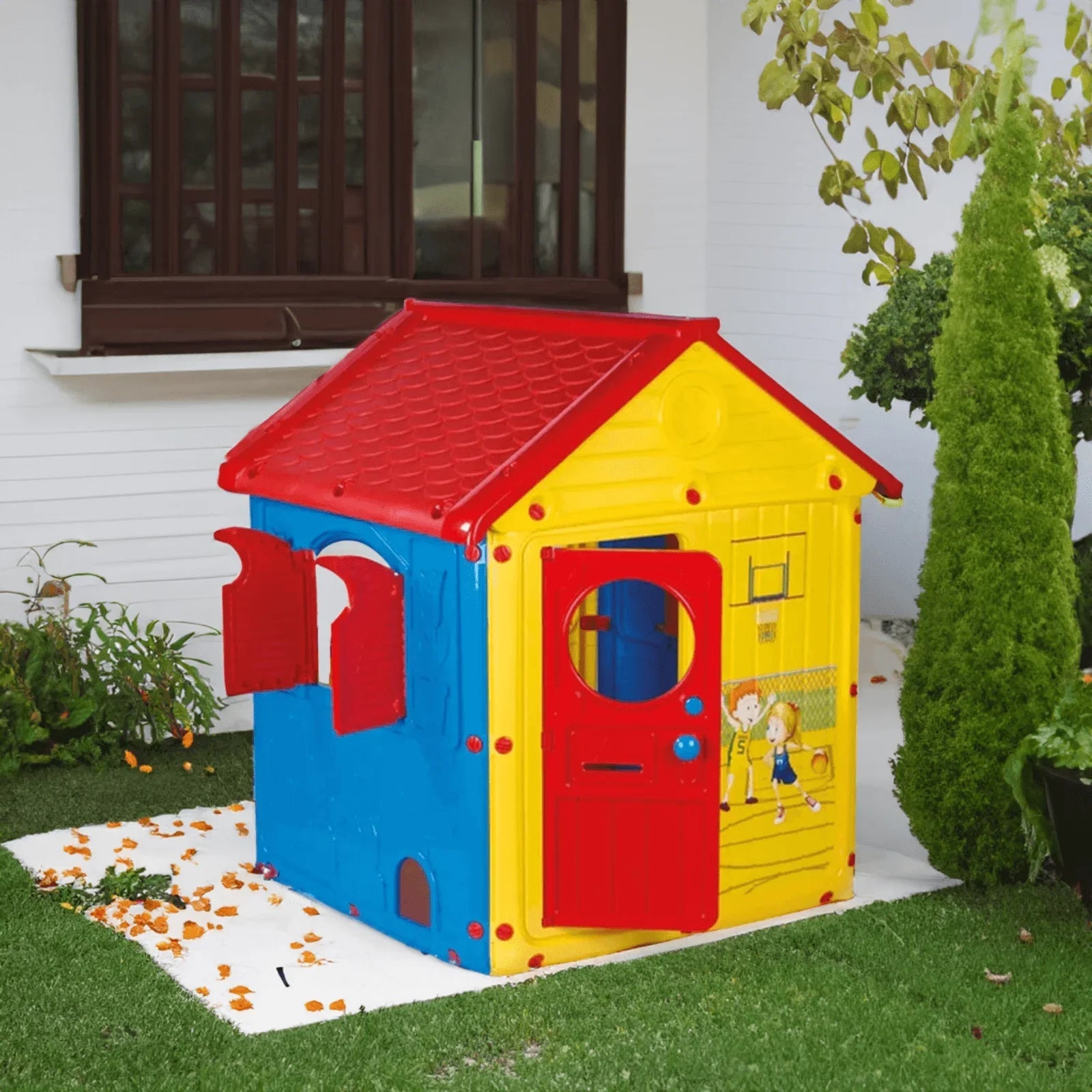 Dolu City Play House 125x100x104cm - mezetto ebebek ebebek