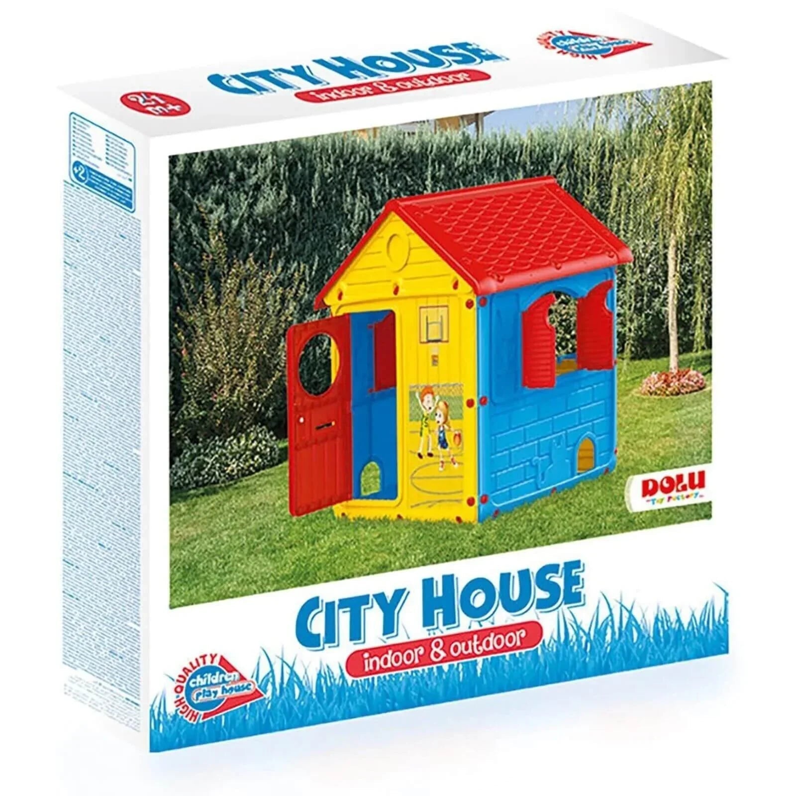 Dolu City Play House 125x100x104cm - mezetto ebebek ebebek