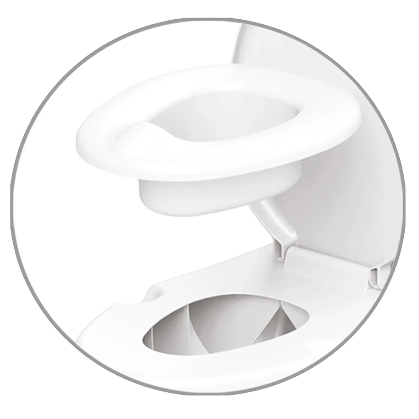 Dolu Educational Baby Potty 18+ months - White - mezetto ebebek ebebek