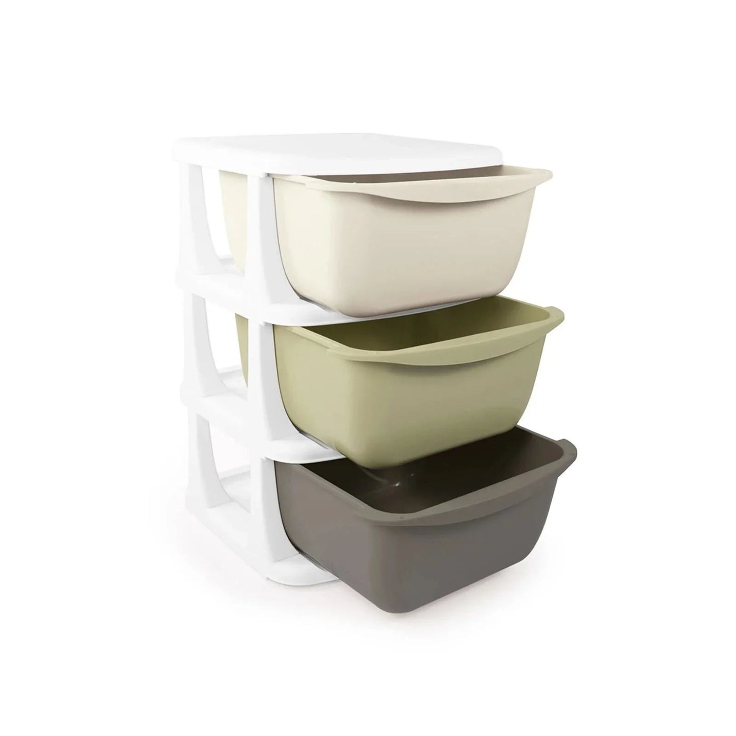 Dolu Nuve Multi - Purporse Organiser with 3 Drawers - mezetto ebebek ebebek
