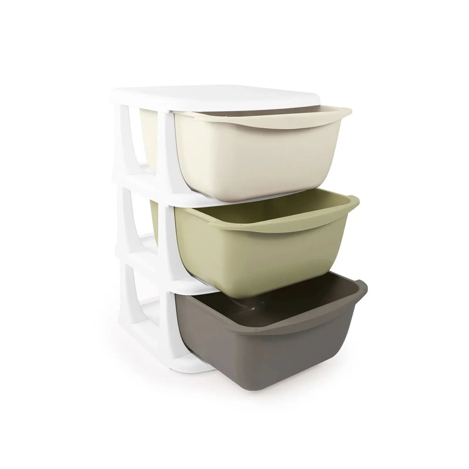 Dolu Nuve Multi - Purporse Organiser with 3 Drawers - mezetto ebebek ebebek