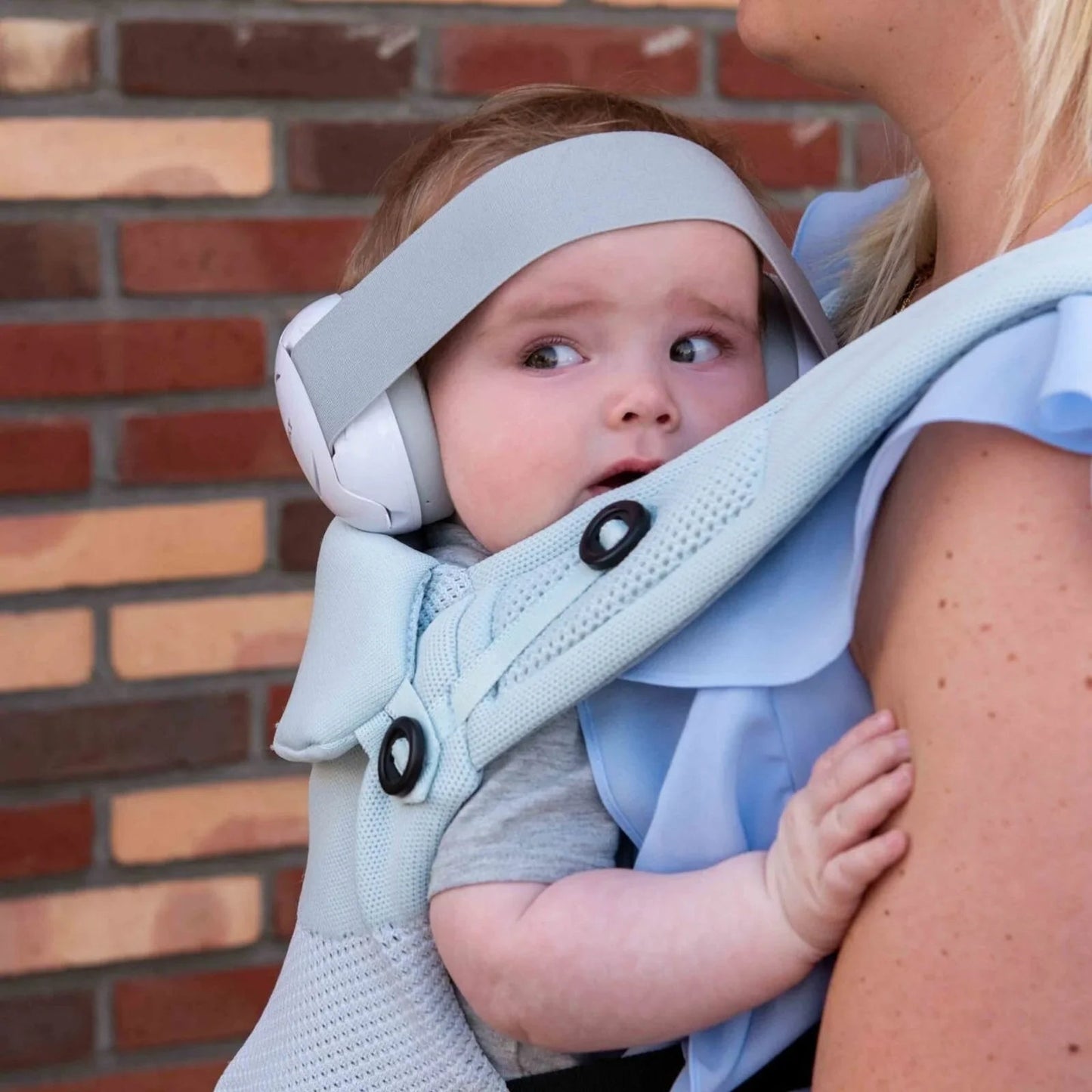 Dooky Baby Ear Protection 0 - 3 years - White - mezetto ebebek ebebek