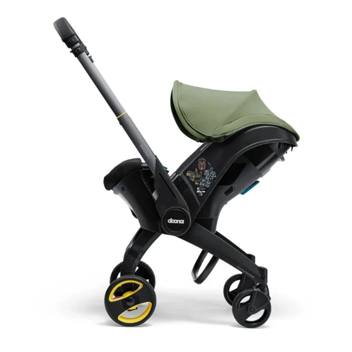 Doona i Infant Car Seat & Stroller - Desert Green - mezetto ebebek ebebek