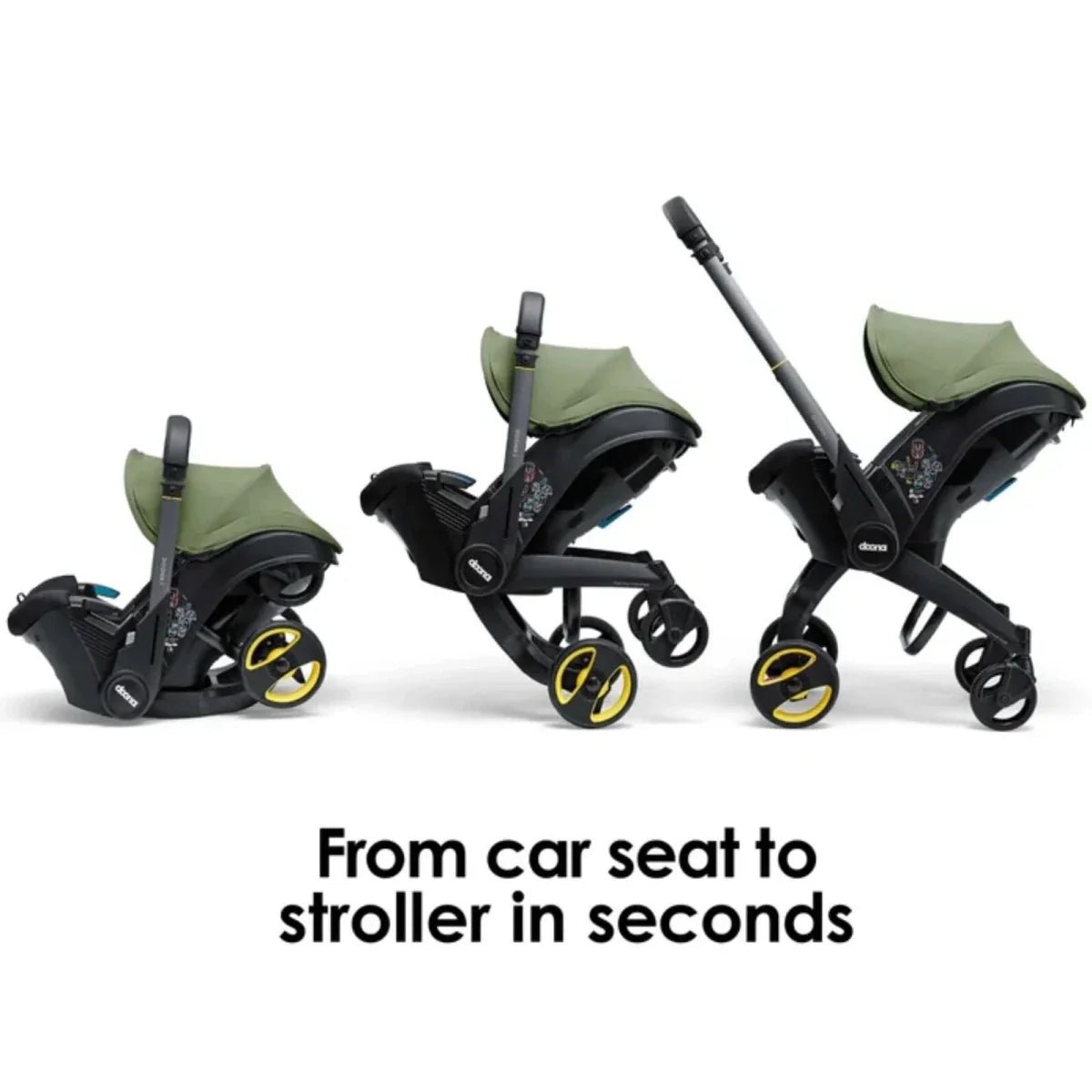Doona i Infant Car Seat & Stroller - Desert Green - mezetto ebebek ebebek