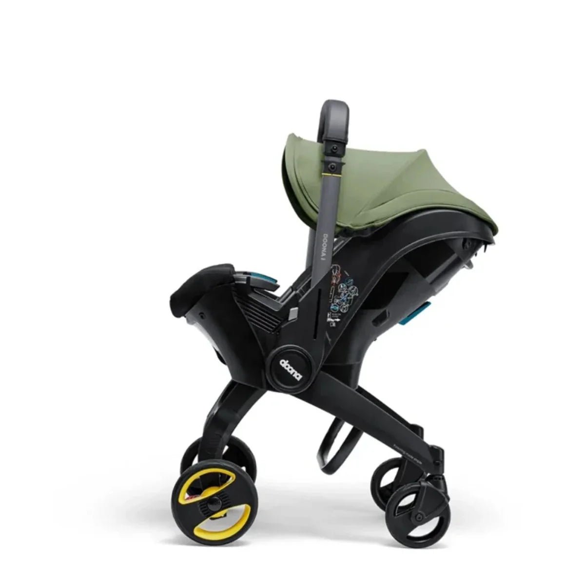 Doona i Infant Car Seat & Stroller - Desert Green - mezetto ebebek ebebek