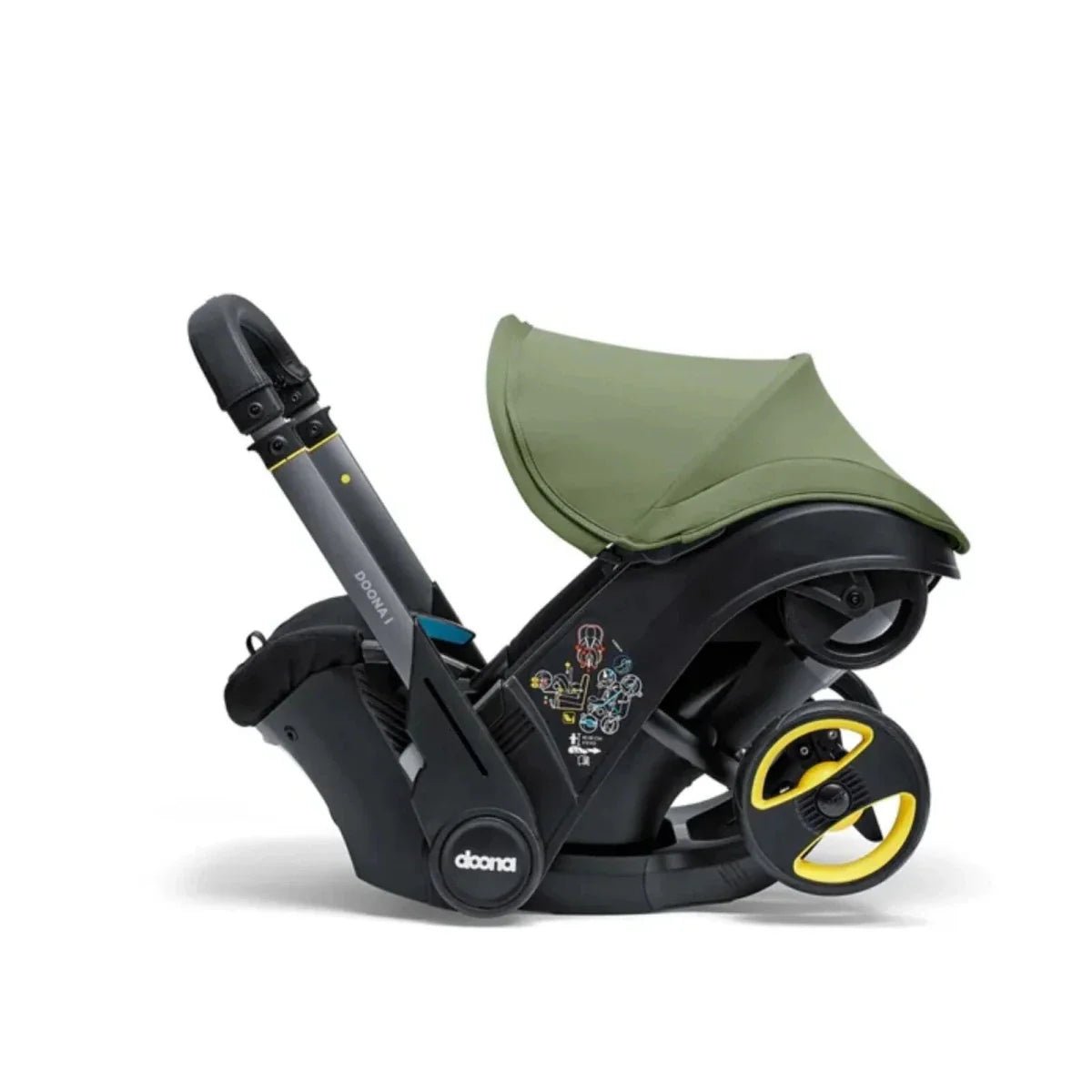 Doona i Infant Car Seat & Stroller - Desert Green - mezetto ebebek ebebek